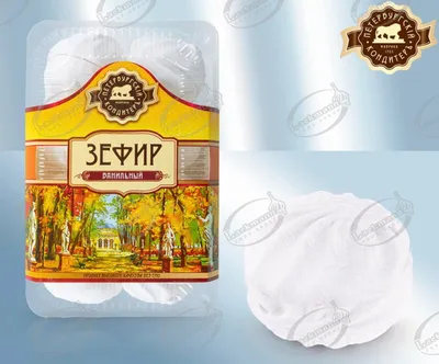 Produktbild von Peterburgskij Konditer Sefir 420g Vanille – Schaumzuckerware