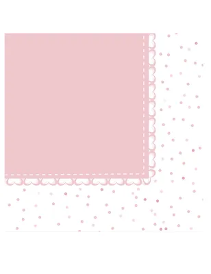 Productafbeelding van Servetten, roze, voor feestjes, 33 x 33 cm, 20 stuks