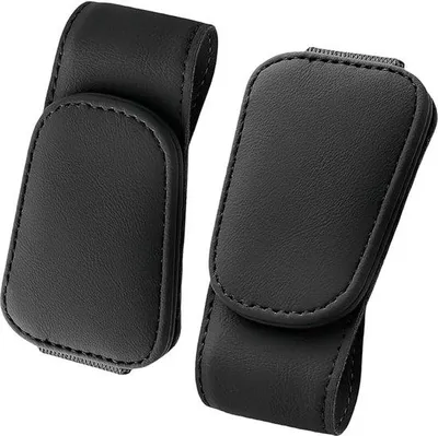 Produktbild von Famanu Sonnenbrillenhalter für Auto-Sonnenblende, Set von 2 magnetischen Brillenclips, schwarz