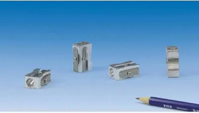 Produktbild von KUM 4064900001228, Manueller Bleistiftspitzer, Silber, 8 mm, 26 mm, 18 mm, 12 mm