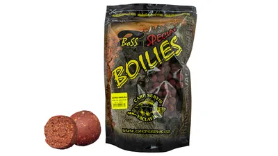 Obrázek produktu pro CSV Carp Servis Václavík boilies Boss2 Speciál Játra-Vanilka 25mm 1kg