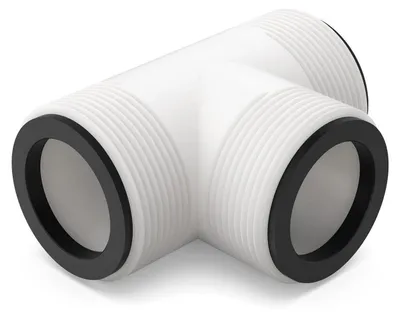 Obrázok produktu pre Spojka T pre bazénové hadice, 38 mm (1,5 palca), s 3 tesniacimi krúžkami, určená pre nadzemné bazény značiek Intex a Coleman