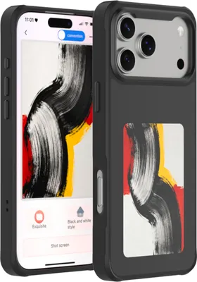 Produktbild von 4smarts E-Ink, Cover, Apple, iPhone 17 Pro Max, 17,5 cm (6.9"), Schwarz