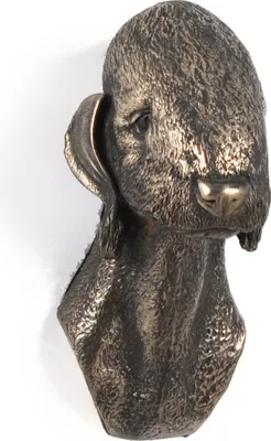 Produktbild von Bedlington Terrier, Rothbury Terrier - Hundestatue, hängende Büste, einzigartige Dekoration für Hundeliebhaber der Marke Art-Dog