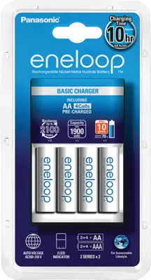 Produktbild von Panasonic K-KJ18MCC40E, 4 Stück(e), Akkus/Batterien enthalten