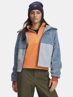 Immagine prodotto di Under Armour W Basecamp Fleece Fz - blu vento, taglia: M