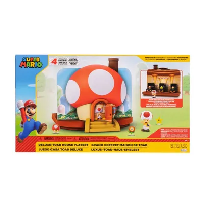 Immagine prodotto di Super Mario Deluxe Spielset Toad Haus mt Figur