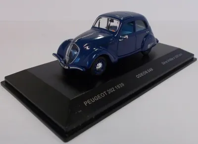 Produktbild von PEUGEOT 202 1938 blau limitiert auf 500 Exemplare, ODE046, Maßstab1/43, ODEON