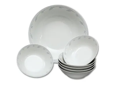 Obrázok produktu pre Súprava kompótov Thun Opal, modré polená, 7 kusov
