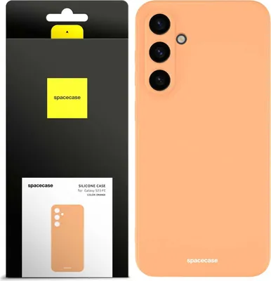 Immagine prodotto di Custodia in silicone SPACECASE Custodia in silicone per Galaxy S23 FE Arancione