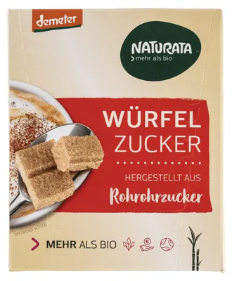 Produktbild von Würfelzucker - Rohrohrzucker 500g