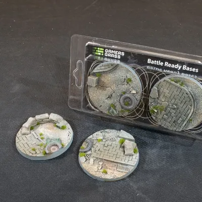 Produktbild von Gamers Grass 60mm Urban Warfare Bases, rund