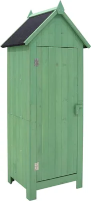 Produktbild von Gartengeräteschrank aus Holz Praktischer Stauraum für Garten und Terrasse