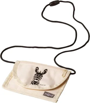 Produktbild von PAGNA Brustbeutel "Zebra" Baumwolle naturfarben