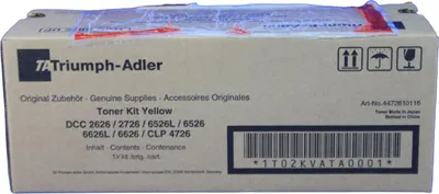 Produktbild von Triumph-Adler 4472610116 Toner Yellow -B