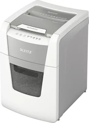 Produktbild von LEITZ Aktenvernichter IQ 100 Autofee P5/2x15/100 Blatt/34l/Klamm/Kred