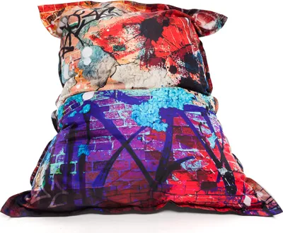 Produktbild von Ecopuf, Sitzsack Pouf, Sack Poufsessel Pufsack Kinder, Erwachene, Fantasie Dg57-nc14, M 135x170cm