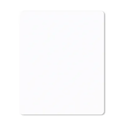 Obrázok produktu pre Podložka pod myš - Biela - Interiér - Vzory - 19x23cm - Rohožka pod myš