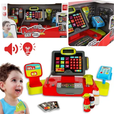 Obrázek produktu pro Pokladna s příslušenstvím, zábava v obchodě 3+ MEGA CREATIVE