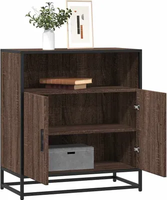 Produktbild von vidaXL Sideboard Braun Eichen-Optik 68x35x76 cm Holzwerkstoff