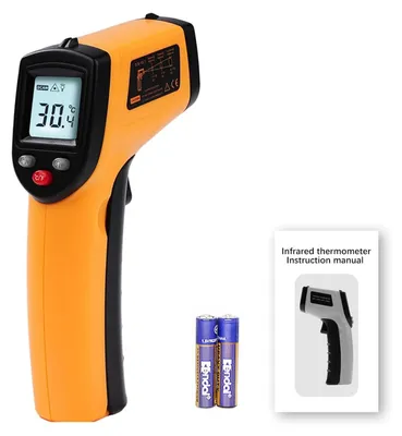 Imagen del producto de Termómetro infrarrojo sin contacto, para medir la temperatura, de diseño compacto, ideal para la cocina