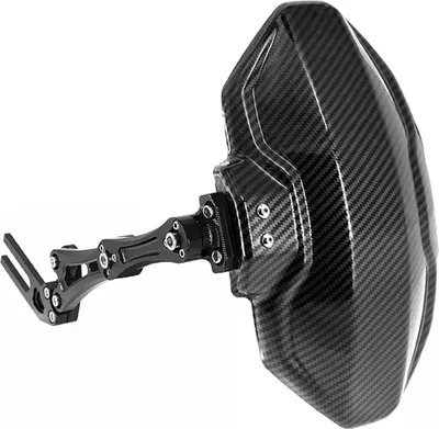 Image de Moto Garde-boue arrière universel # LW6 noir