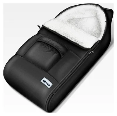 Produktbild von Winterfußsack für Kinderwagen und Buggy - Waschbarer Babyfußsack mit Reißverschluss und Tasche