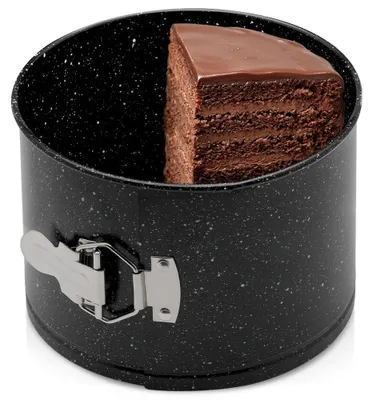 Produktbild von Vilde | Hohe Springform 18 cm - Kohlenstoffstahl Granitbeschichtung - GRANITICA