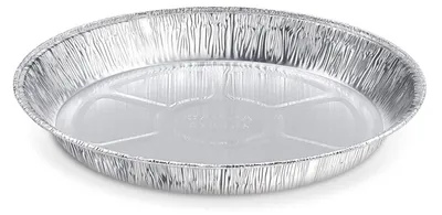 Produktbild von 10x ALU Grill- Back- und Servierteller rund 530 ml  Ø213x19mm