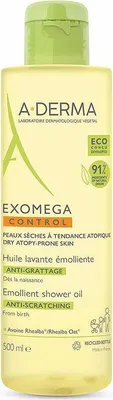 Produktbild von A-DERMA EXOMEGA CONTROL Duschöl, 500 ml Duschgel