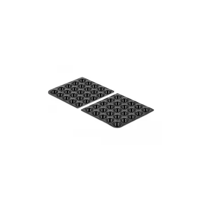 Zdjęcie produktu dla DELOCK Gummifüße rund 10 x 3 mm 50 Stück schwarz