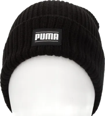 Produktbild von Puma Outdoor Ribbed Classic Cuff Beanie Mütze Gr. one size Schwarz