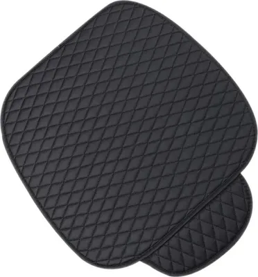 Produktbild von Schwarzer Vordersitzbezug aus Polyester, 49,5x51 cm, perforiert, mit Tasche