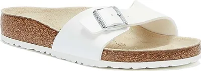 Produktbild von Birkenstock Damen Pantoletten Madrid BF 19306-37, 19306-38, 19306-39, 19306-40, 19306-41 BIR-40731 white 39