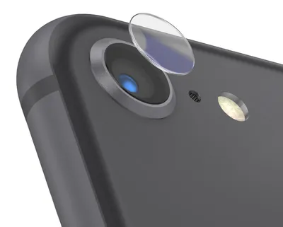 Produktbild von Zanaé, Kameraschutz für iPhone SE 2022 / 2020 / 8 / 7 aus Panzerglas, Transparent