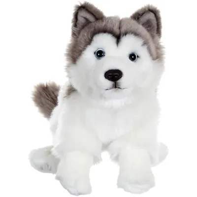 Produktbild von Plüschtier Husky, GIPSY TOYS, Sitzend, 25 cm