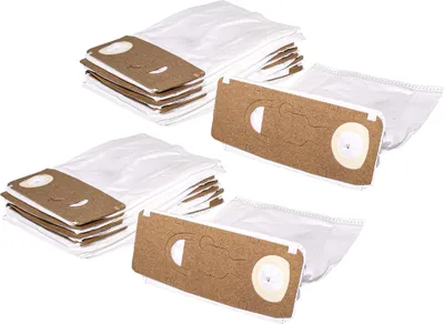 Produktbild von vhbw 20x Staubbeutel Ersatz für Menalux 6971P für Staubsauger - 27,5cm x 21cm Weiß