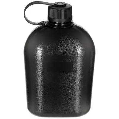 Produktbild von MFH | US Feldflasche | GEN II | Trinkflasche | 1 Liter | BPA-frei | schwarz-transparent