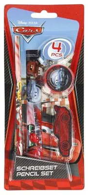Produktbild von Schreibset 4 Teile Disney Cars