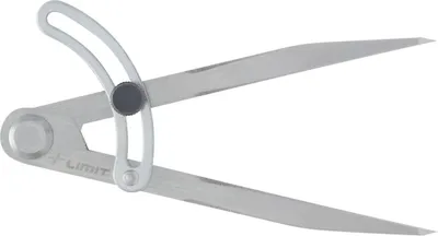 Obrázek produktu pro Dělící kružítko s ostrými kalenými hroty 150mm LIMIT