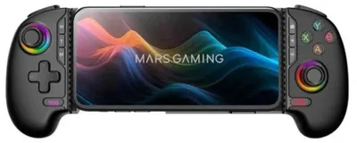 Zdjęcie produktu dla Mars Gaming MGPXPRO, Gamepad, Android, PC, PlayStation 4, Nintendo Switch 2, D-pad, Przycisk Home, Analogowa/Cyfrowa, RGB, Przewodowy i Bezprzewodowy