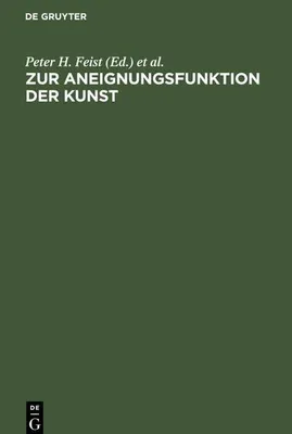 Produktbild von Zur Aneignungsfunktion der Kunst
