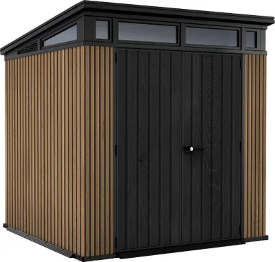 Produktbild von PENT Signature HORIZONTAL Gartenhaus 7x7 – braun