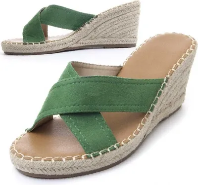Produktbild von Montevita Keilsandalen Wedsun2 Grün