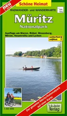 Produktbild von Müritz-Nationalpark 1 : 50 000 Radwander- und Wanderkarte