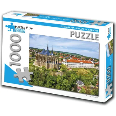 Obrázok produktu pre Turistická edícia Puzzle Kutná Hora - Chrám svätej Barbory 1000 dielikov ( Ä .79)