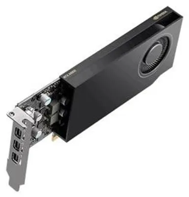 Imagen del producto de Tarjeta gráfica DELL NVIDIA RTX A1000, 8 GB GDDR6, modelo RTX A1000, 8 GB de memoria GDDR6, bus de 128 bits, resolución máxima de 7680 x 4320 píxeles, interfaz PCI Express x8 4.0