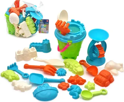 Image de WOOPIE Big Sand Set avec seau 25 pcs.