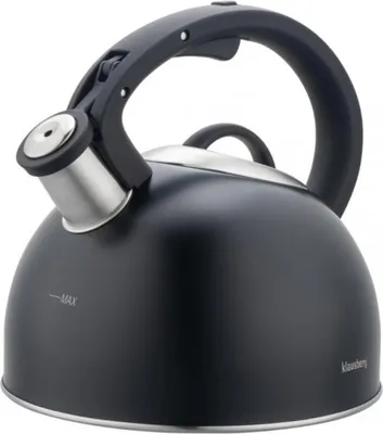 Produktbild von Stahlgaskessel 2,5L Induktion Schwarz Klausberg Kb-7911