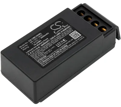 Produktbild von TECHTEK Akku Kompatibel mit [Cavotec] M9-1051-3600 EX, MC-3, MC-3000 Ersetzt M5-1051-3600